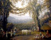 Jacob Philipp Hackert Vendanges dautrefois ou Lautomne oil